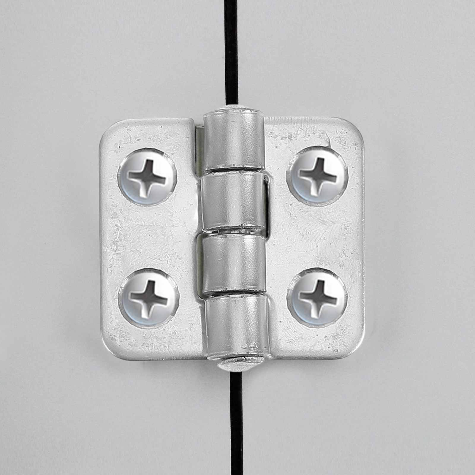 Furniture Hardware Replacement - 5Pcs Stainless Steel Cabinet Hinges Flat