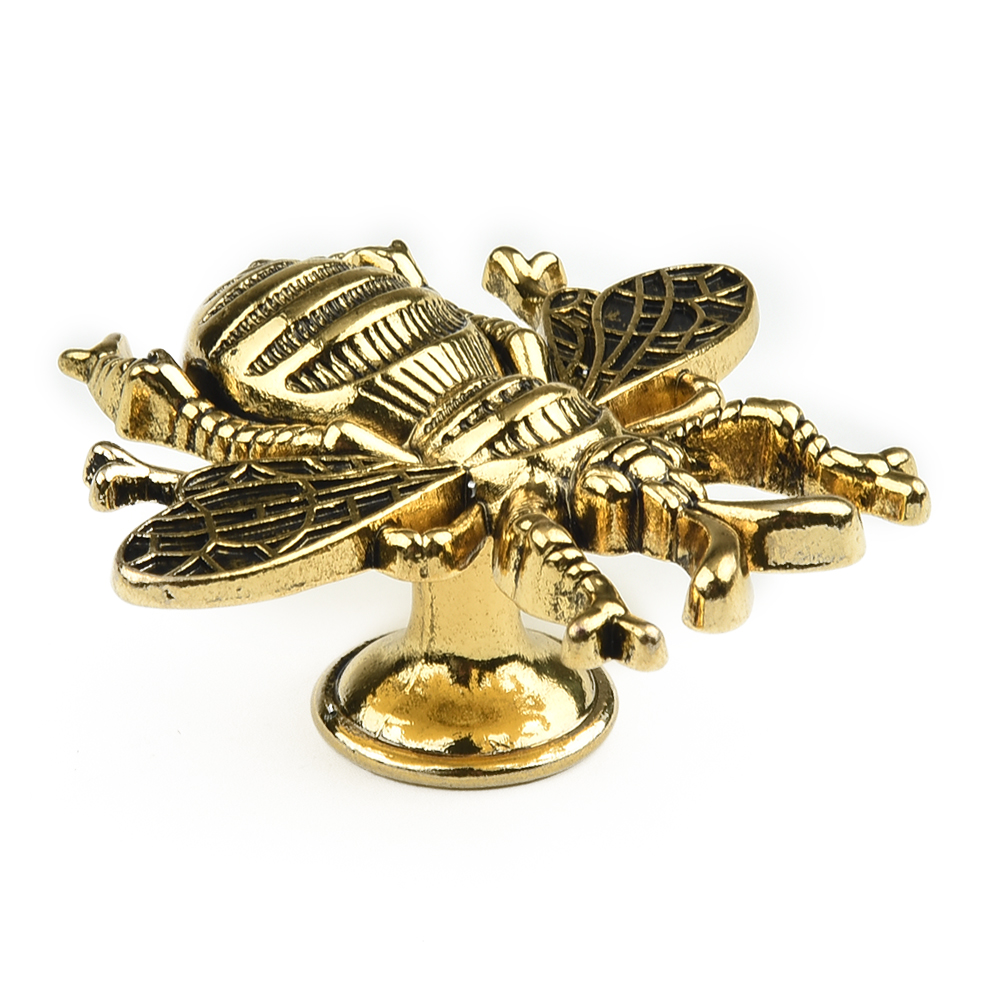 Furniture Hardware Handles - Retro Cupboard Drawer Pulls Bee Shape