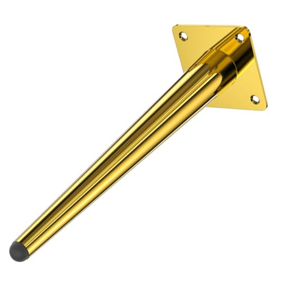 2 Furniture Table Legs Golden, - Furniture Hardware For Legs ulasan dan harga