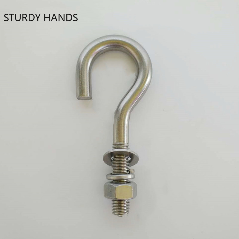 2pcs Stainless Steel Hanging H - Furniture Hook Hardware ulasan dan harga