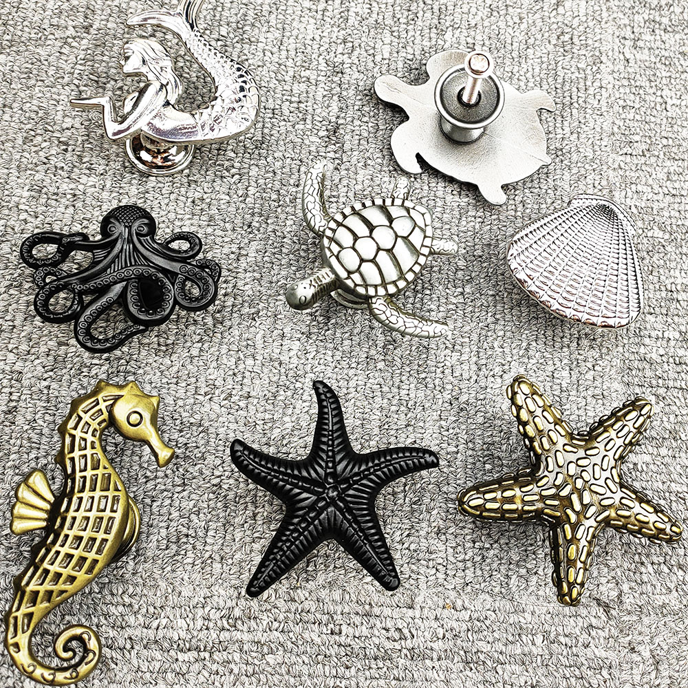 European Retro Ocean Style Dra - Furniture Hardware Vintage ulasan dan harga