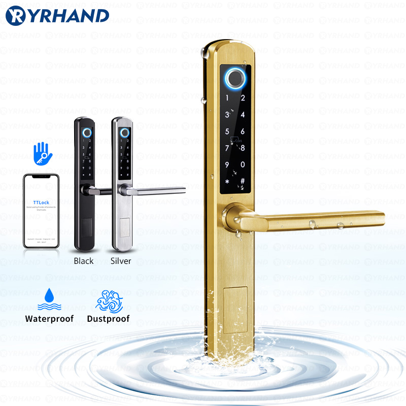 IP66 Gold Stainless steel Slid - Furniture Sliding Door Hardware ulasan dan harga