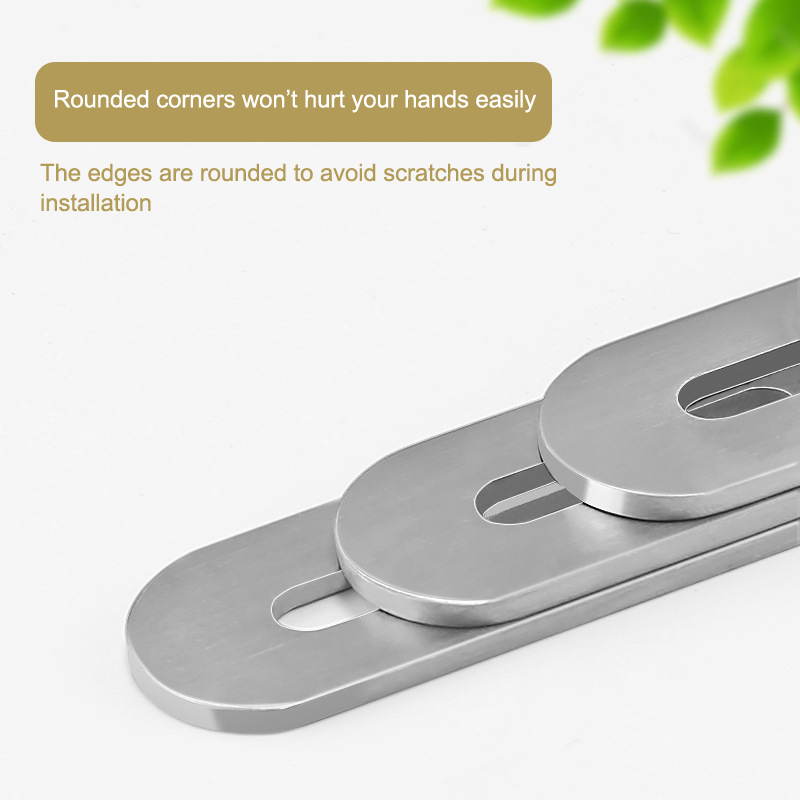 Stainless Steel Flat Corner Co - Furniture Joining Hardware ulasan dan harga