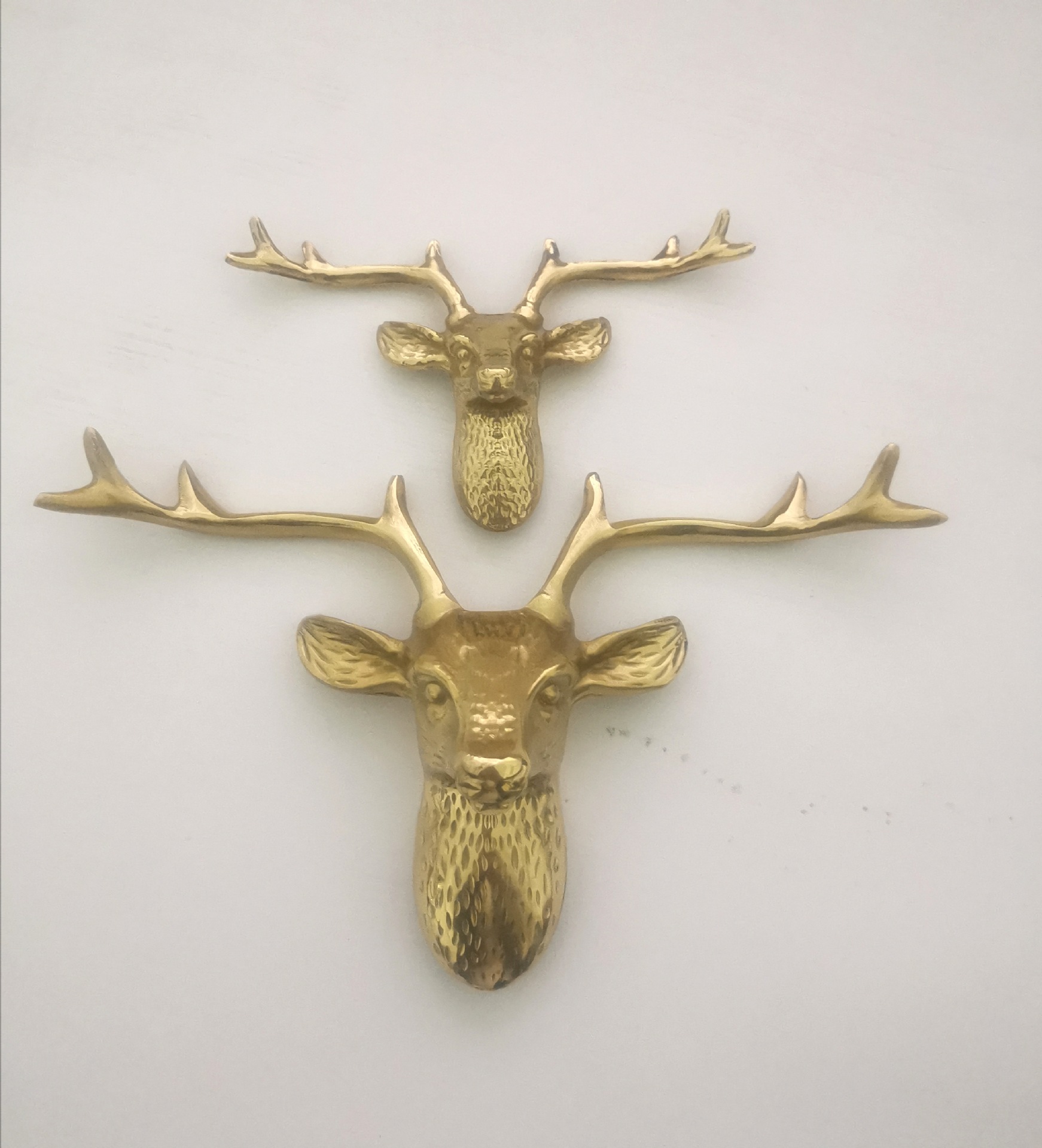 Elk Head Copper Home Decoratio - Furniture Hook Hardware ulasan dan harga