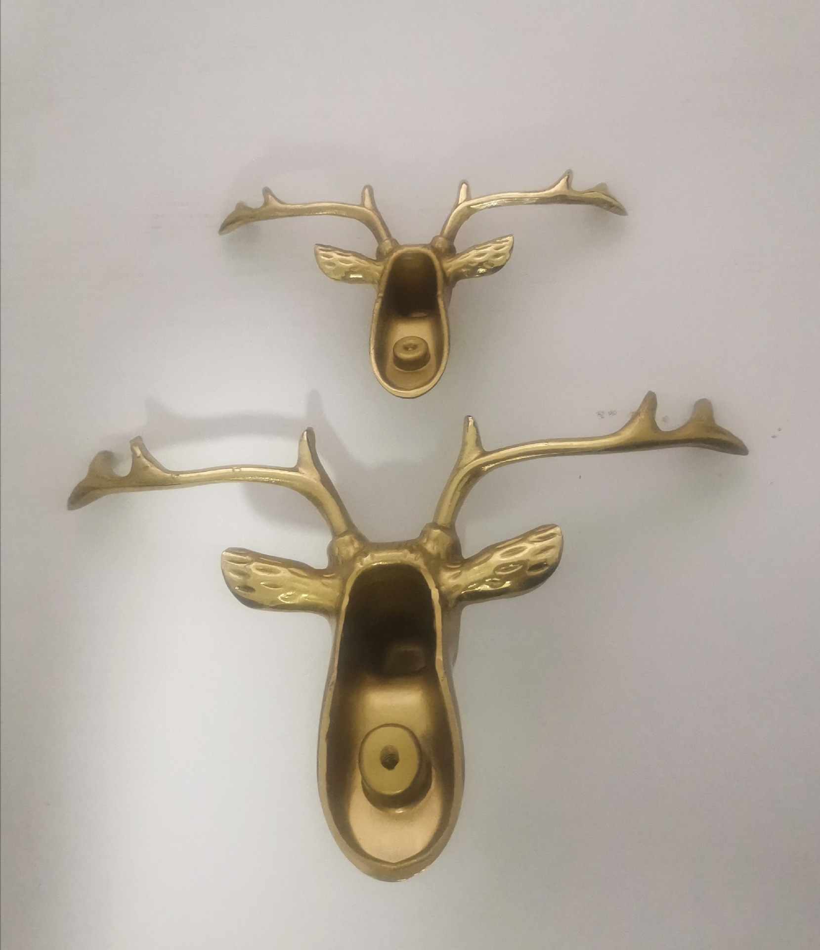 Elk Head Copper Home Decoratio - Furniture Hook Hardware ulasan dan harga