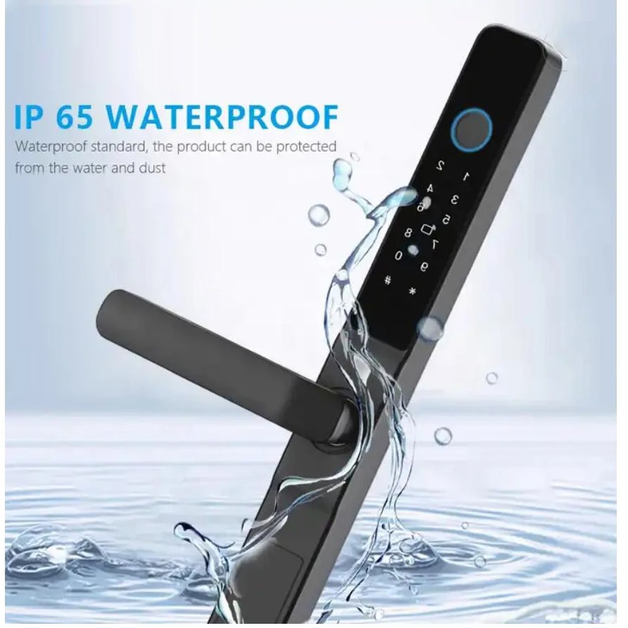 Waterproof Fingerprint Smart L - Furniture Sliding Door Hardware ulasan dan harga