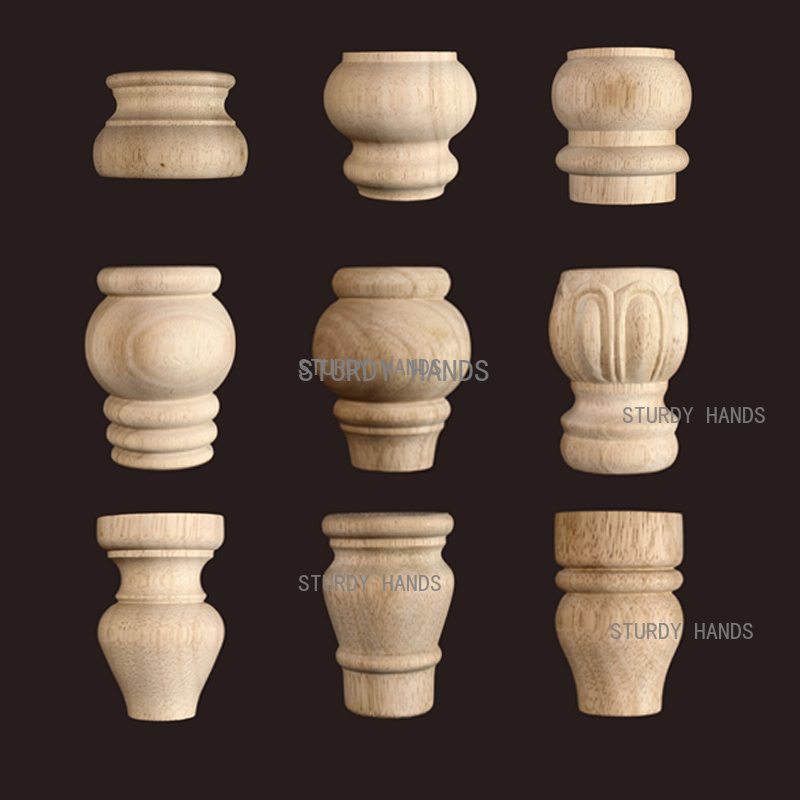 Furniture Round Solid Wood Tab - Furniture Hardware Replacement ulasan dan harga