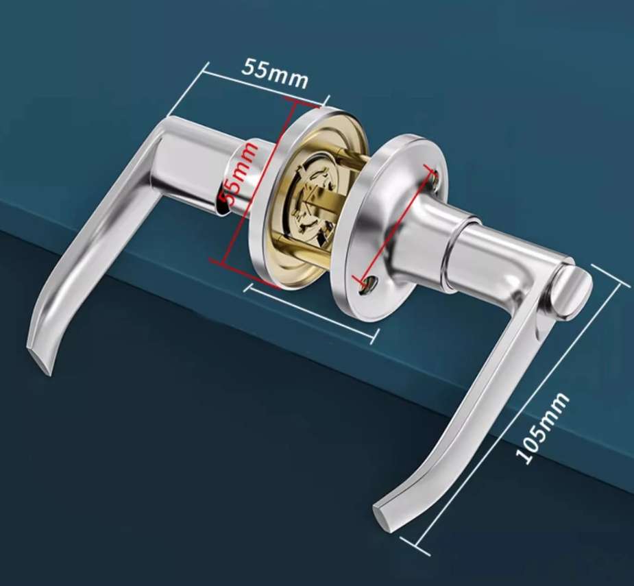 Household Door Handle Lock Rou - Furniture Sliding Door Hardware ulasan dan harga