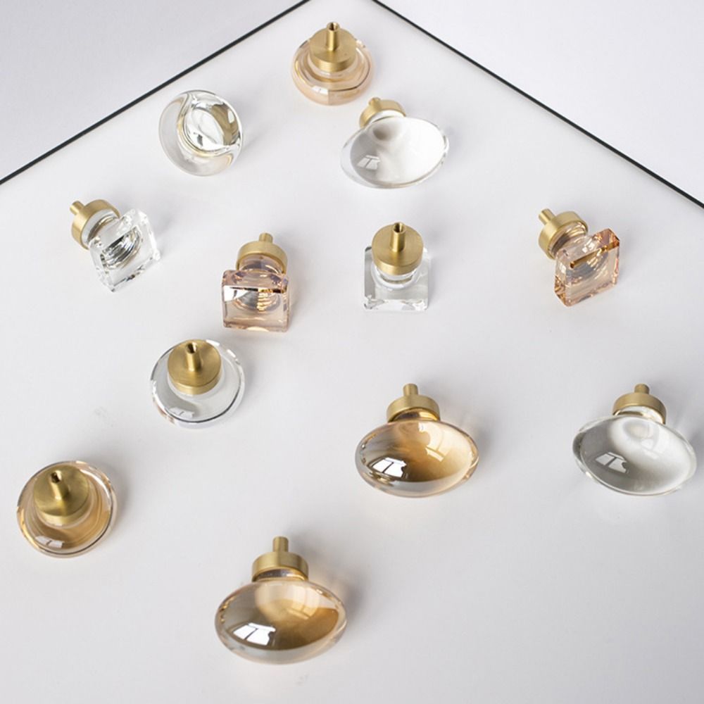 Crystal Glass Furniture Handle - Furniture Joint Hardware ulasan dan harga