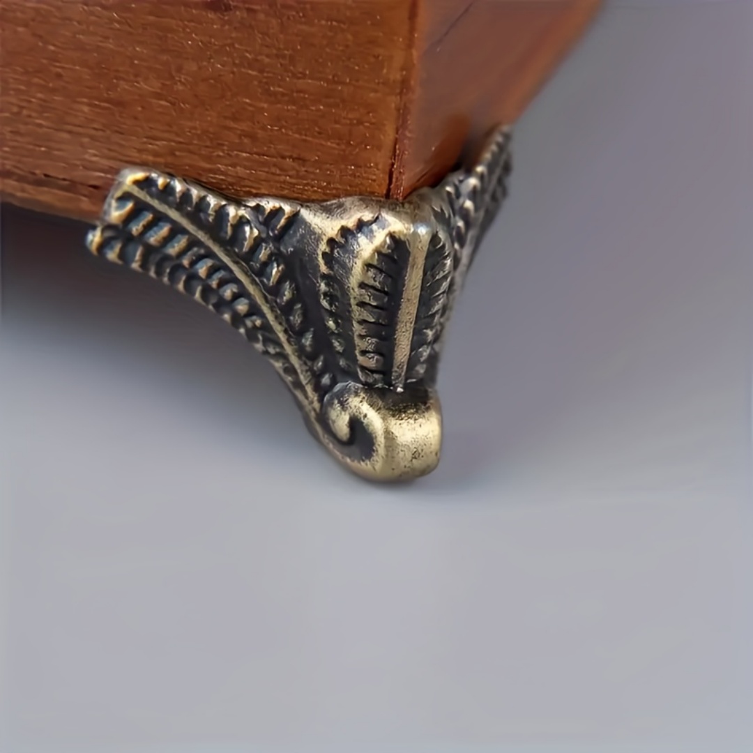 8Pcs Antique Corner Protector  - Furniture Hardware For Legs ulasan dan harga