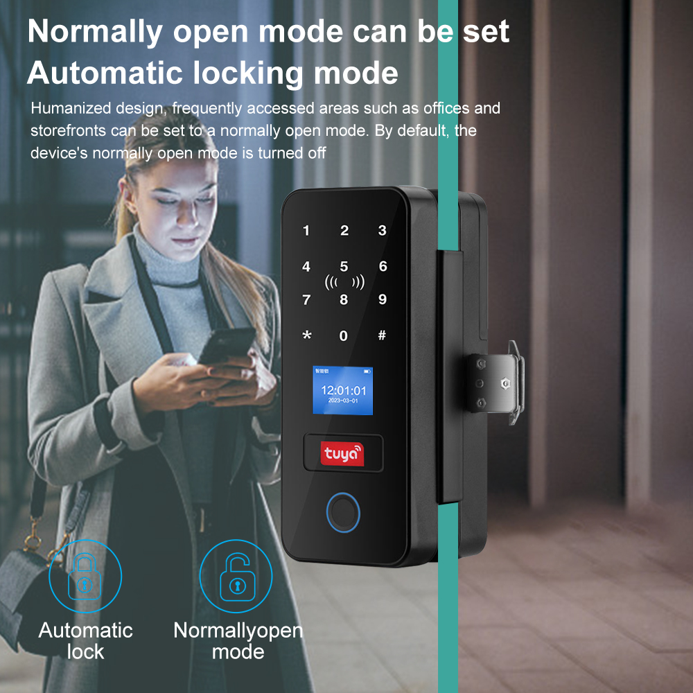 Double Hook Smart Glass Door L - Furniture Sliding Door Hardware ulasan dan harga