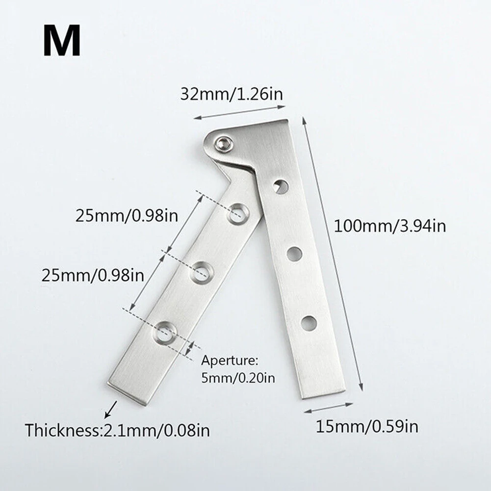 1Pcs Stainless Steel Door Hing - Furniture Hardware Replacement ulasan dan harga