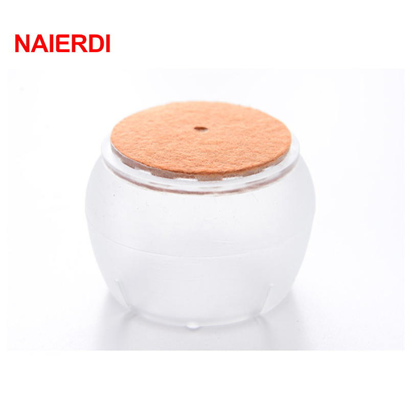 NAIERDI 8pcs Silicone Wood Flo - Furniture Hardware For Legs ulasan dan harga