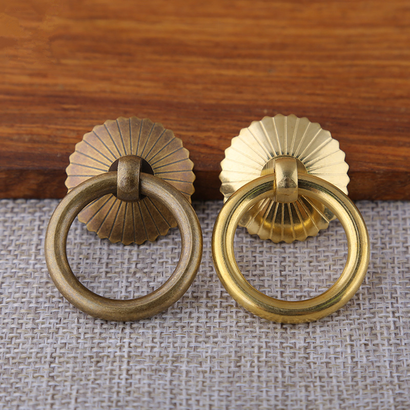 Vintage Brass Cabinet Ring Kno - Furniture Hardware Vintage ulasan dan harga