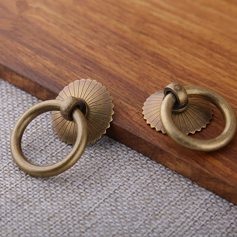 Vintage Brass Cabinet Ring Kno - Furniture Hardware Vintage ulasan dan harga