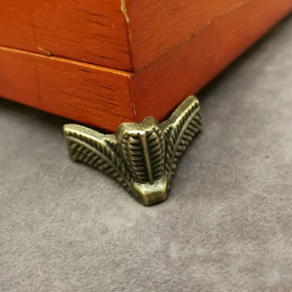 4Pcs Antique Corner Protector  - Furniture Hardware For Legs ulasan dan harga