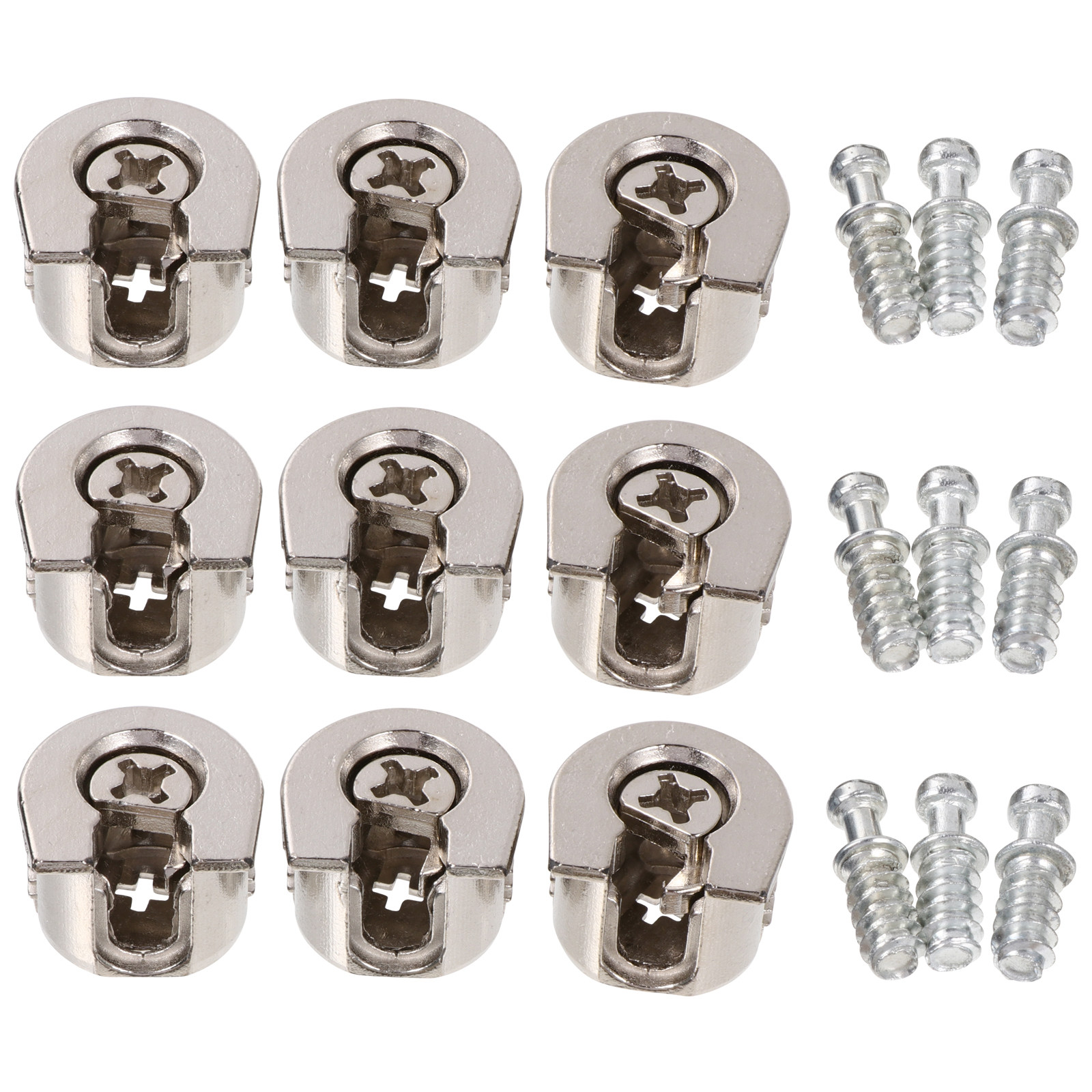 10Pcs Eccentric Furniture Conn - Furniture Joining Hardware ulasan dan harga