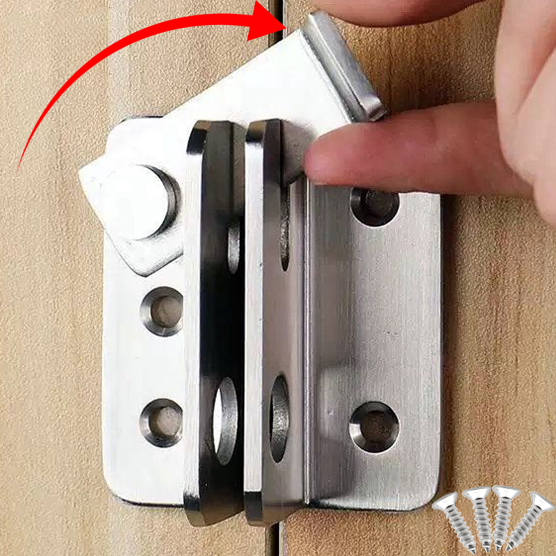 1/5set Flip Latch Gate Latches - Furniture Sliding Door Hardware ulasan dan harga