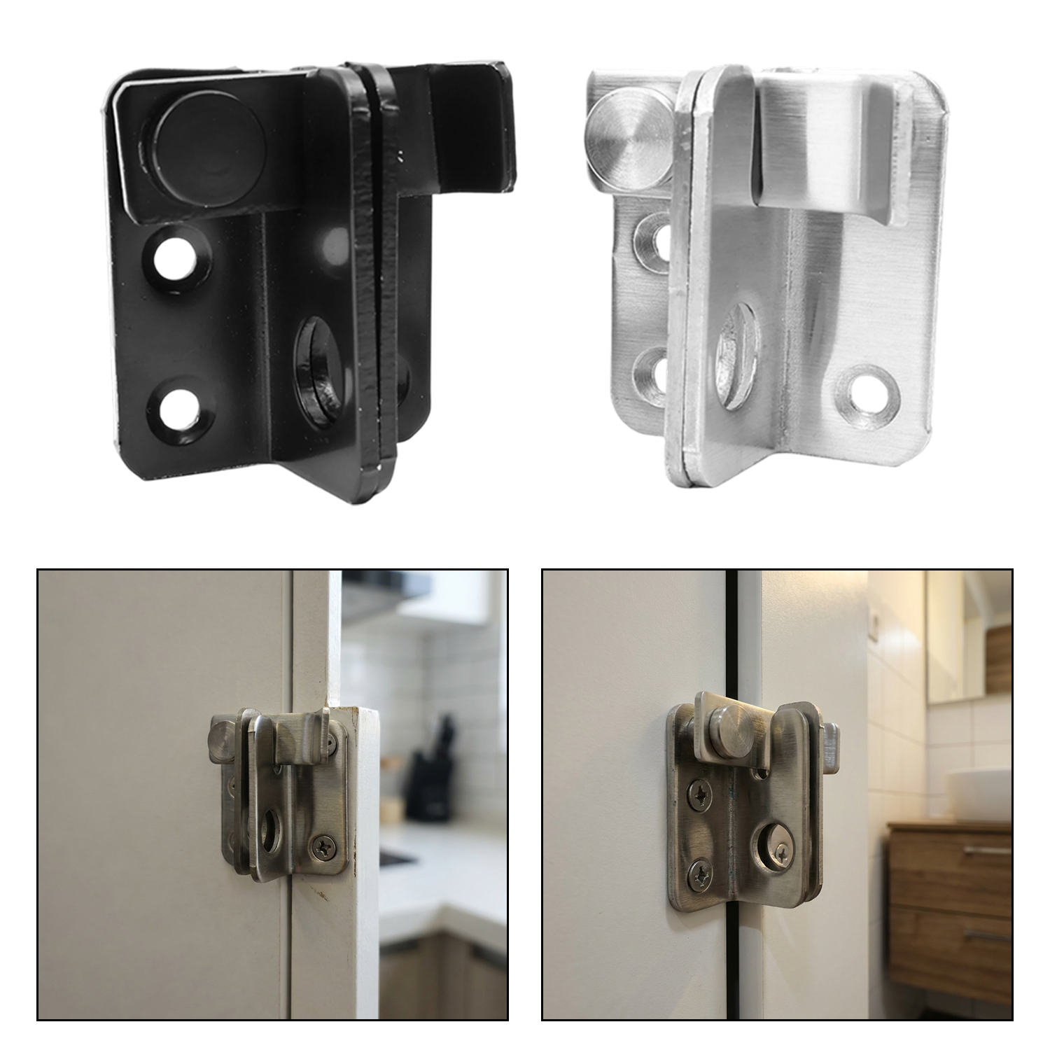 1/5set Flip Latch Gate Latches - Furniture Sliding Door Hardware ulasan dan harga