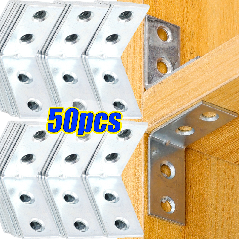 90° Corner Brackets L Joint Br - Furniture Joint Hardware ulasan dan harga