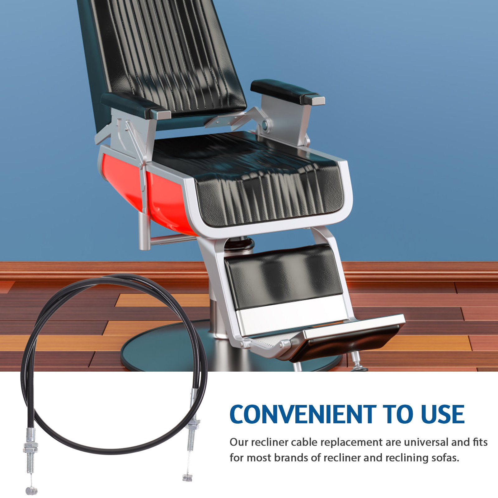 Heavy-Duty Recliner Cable Repl - Furniture Joint Hardware ulasan dan harga