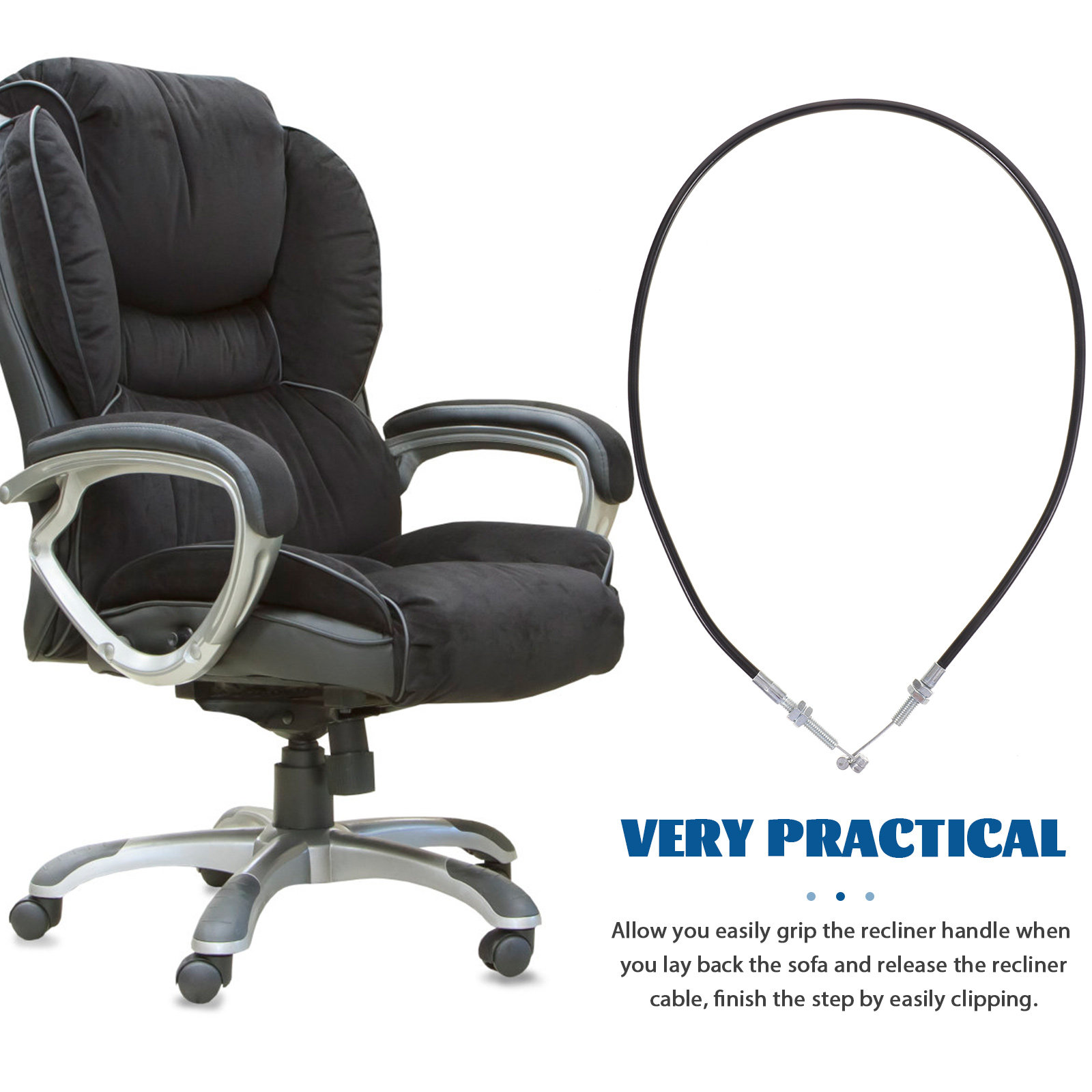 Heavy-Duty Recliner Cable Repl - Furniture Joint Hardware ulasan dan harga