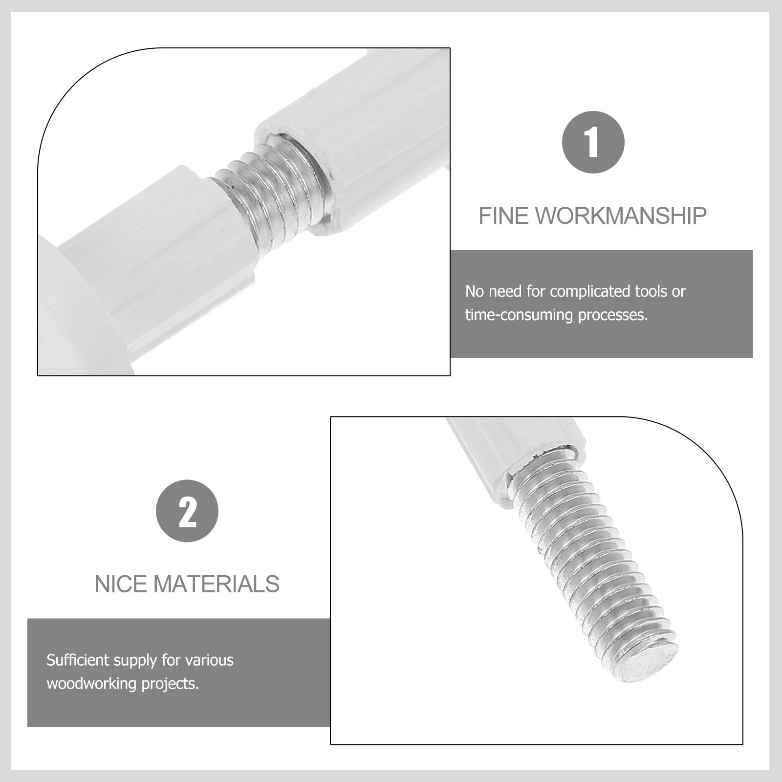 50Pcs Furniture Board Fastener - Furniture Joining Hardware ulasan dan harga