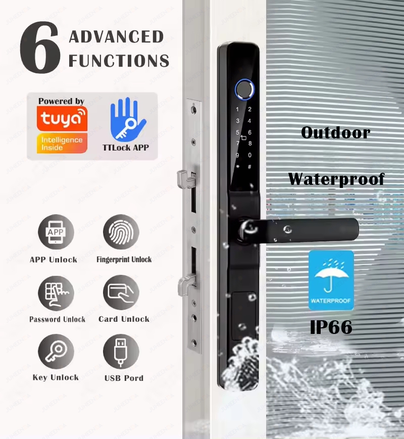 TTLock APP Waterproof Fingerpr - Furniture Sliding Door Hardware ulasan dan harga