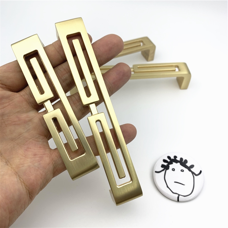 LCH Nordic Style Brass Cabinet - Furniture Hook Hardware ulasan dan harga