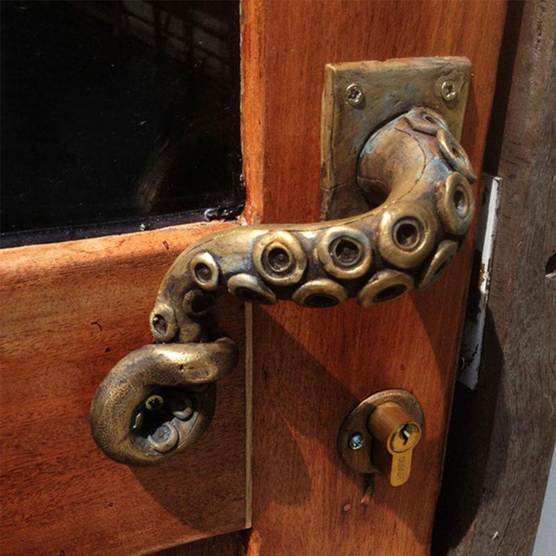 Vintage Octopus Door Knob Outd - Furniture Hardware Vintage ulasan dan harga