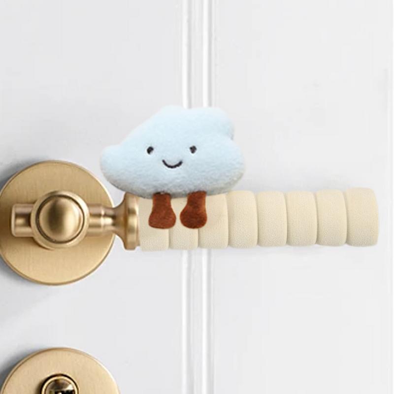 Cute Cloud Door Handle Cover A - Furniture Joint Hardware ulasan dan harga