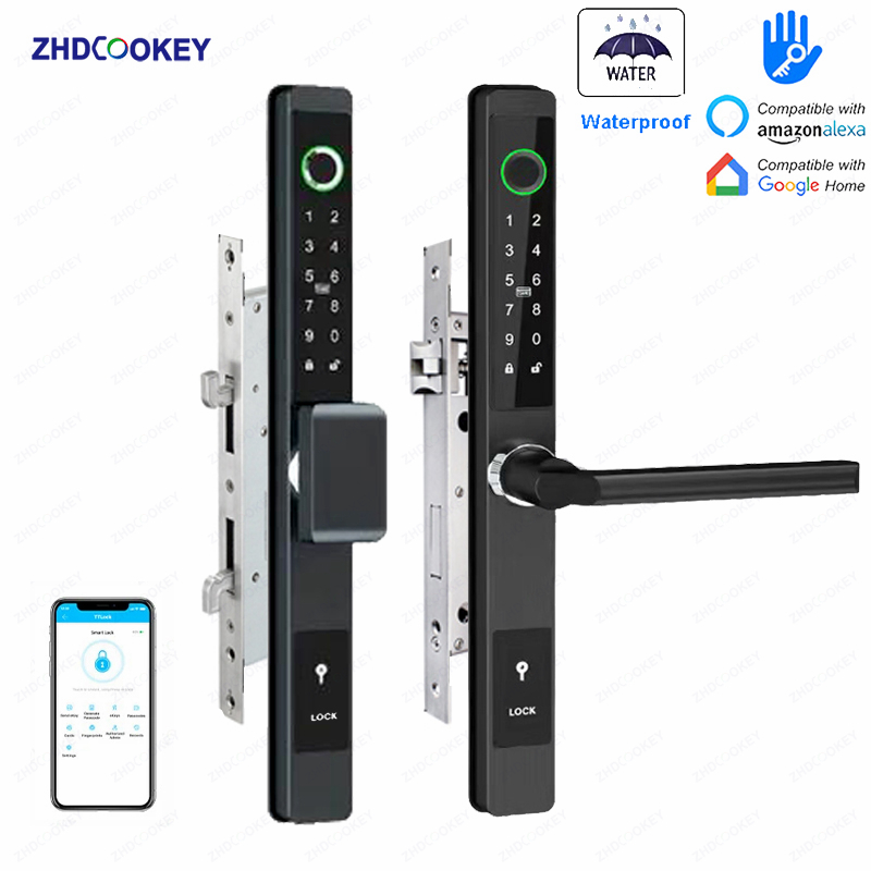 ZHDCOOKEY Biometric Digital Do - Furniture Sliding Door Hardware ulasan dan harga