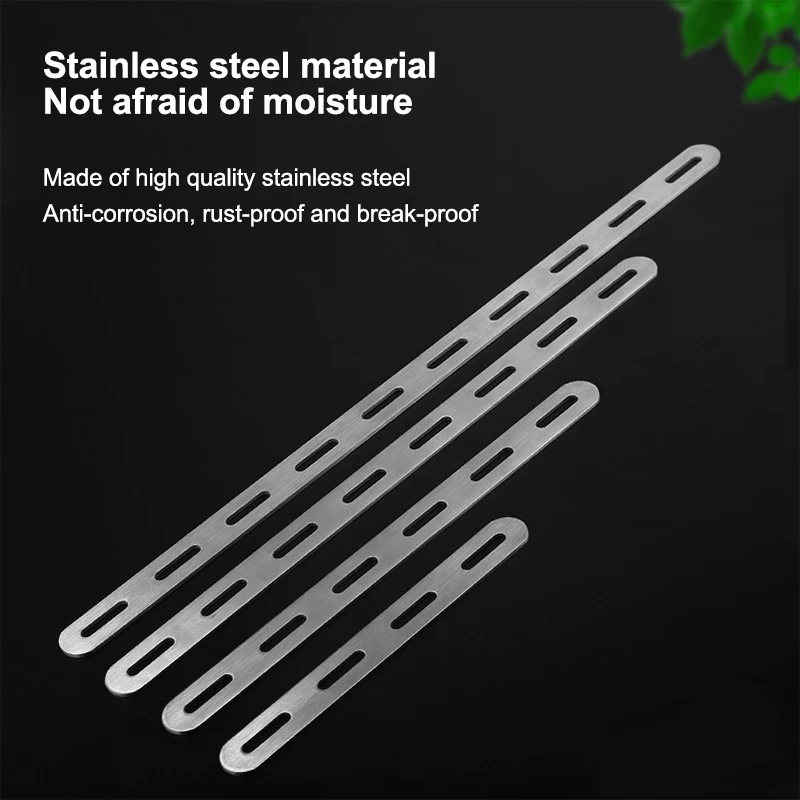 Flat Stainless Steel Mending J - Furniture Joining Hardware ulasan dan harga