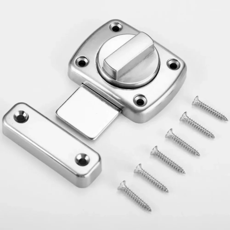 Anti-theft Cast Metal Door Lat - Furniture Sliding Door Hardware ulasan dan harga