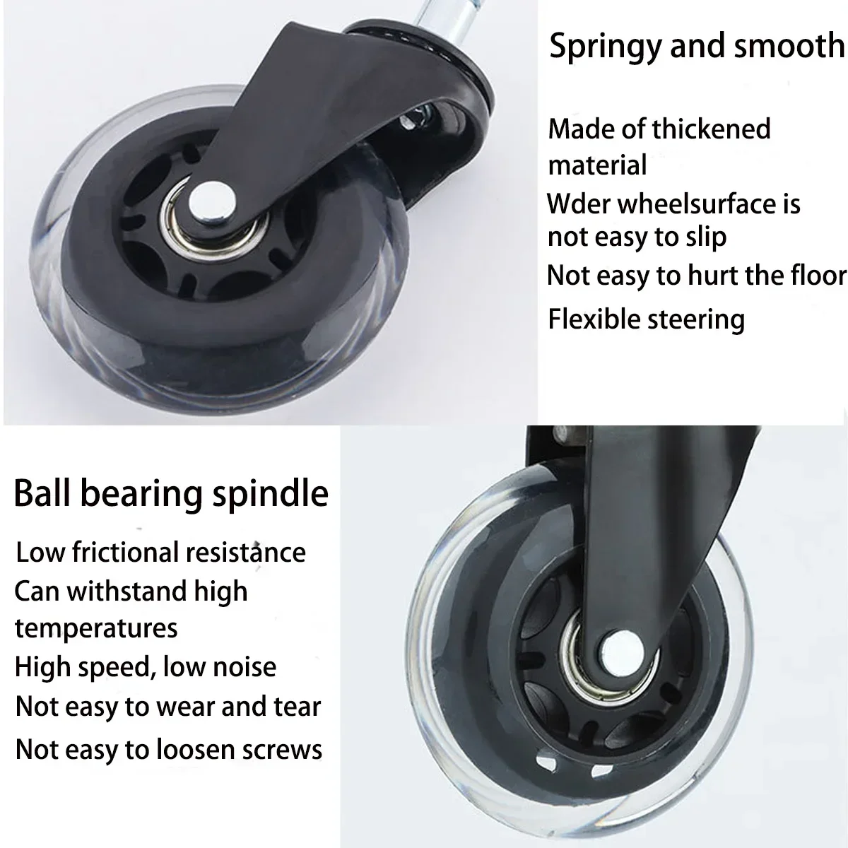 5PCS Office Chair Caster Wheel - Furniture Hardware Replacement ulasan dan harga