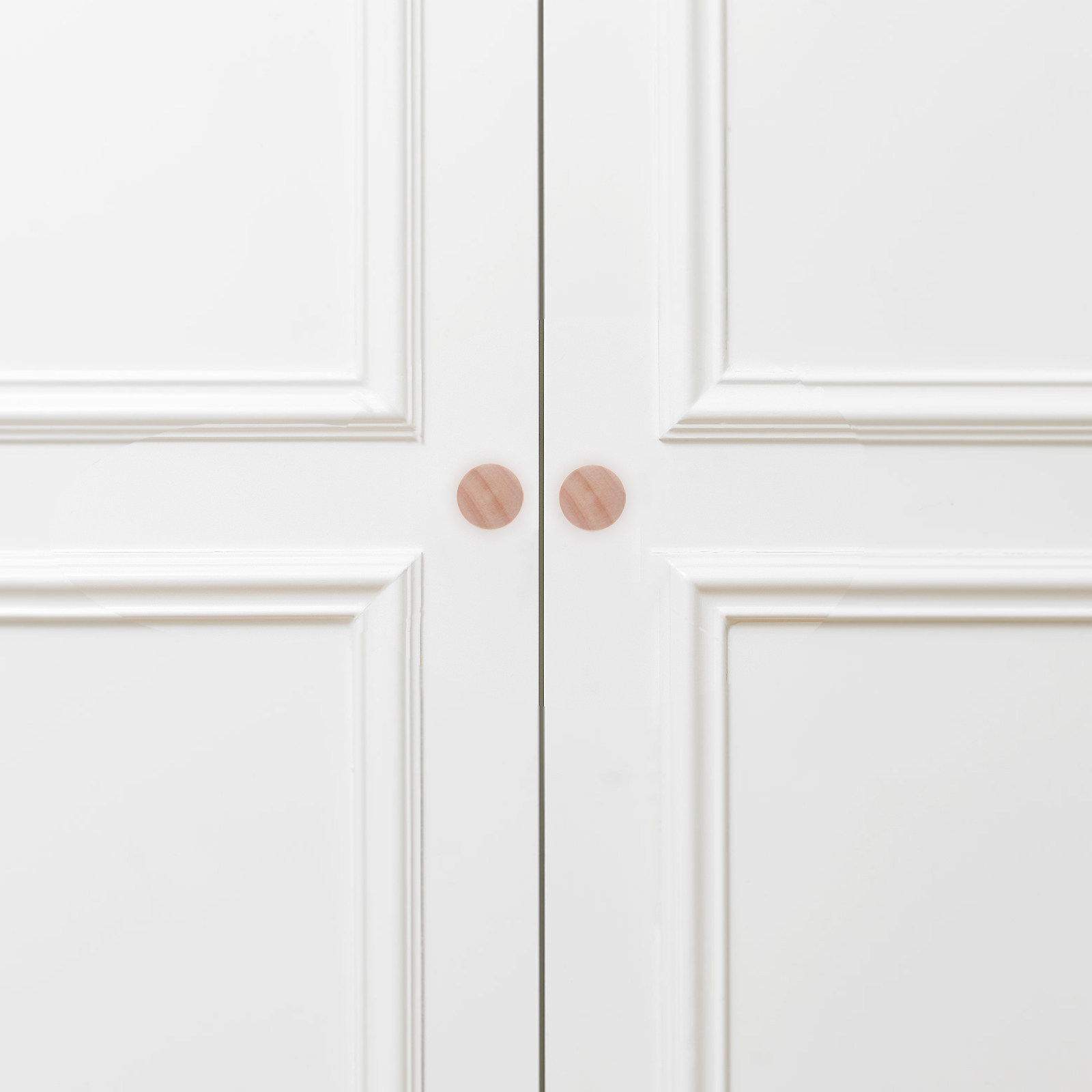 20Pcs Solid Wood Cabinet Knobs - Furniture Hardware Handles ulasan dan harga