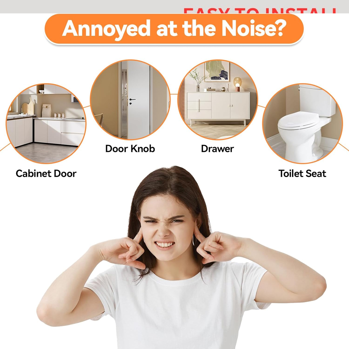 Silicone Soft Rubber Anti-Coll - Furniture Joint Hardware ulasan dan harga