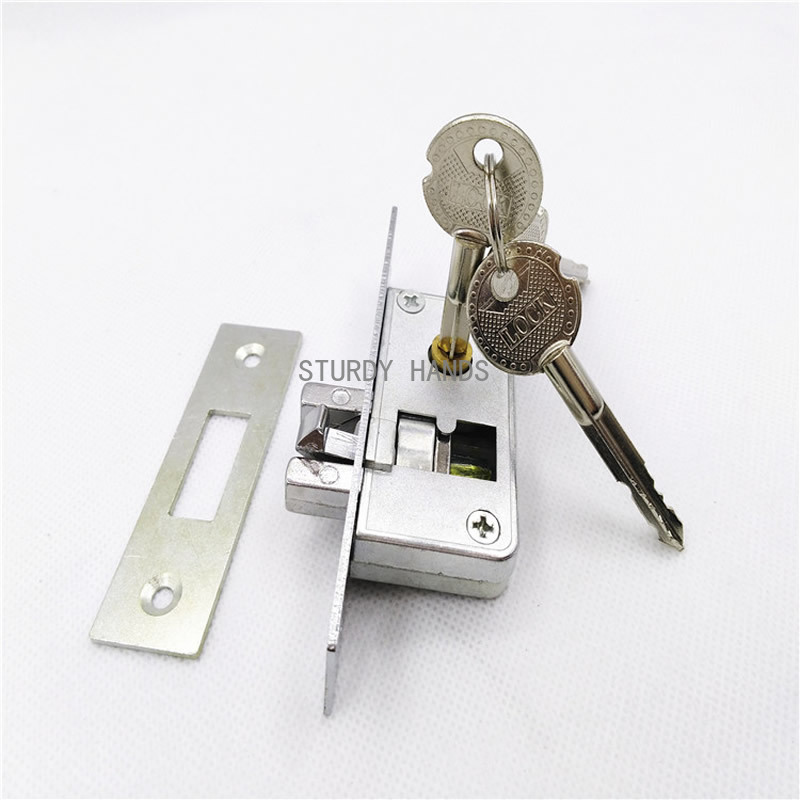 Alloy pin lock sliding door in - Furniture Sliding Door Hardware ulasan dan harga